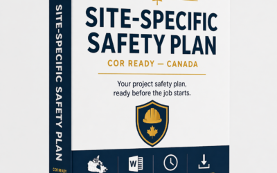 Site Specific Safety Plan Template