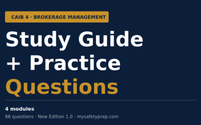 CAIB 4 Study Guide and Practice Questions