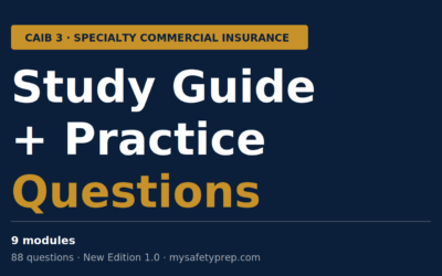 CAIB 3 Study Guide and Practice Questions